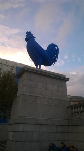Big blue cock